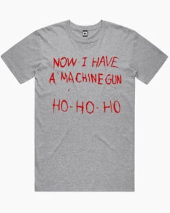 Machine Gun Ho-Ho-Ho T-Shirt -Thread Heads Sale Store machine gun ho ho ho tshirt