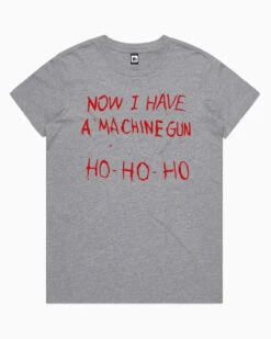 Machine Gun Ho-Ho-Ho T-Shirt -Thread Heads Sale Store machine gun ho ho ho tshirt wo