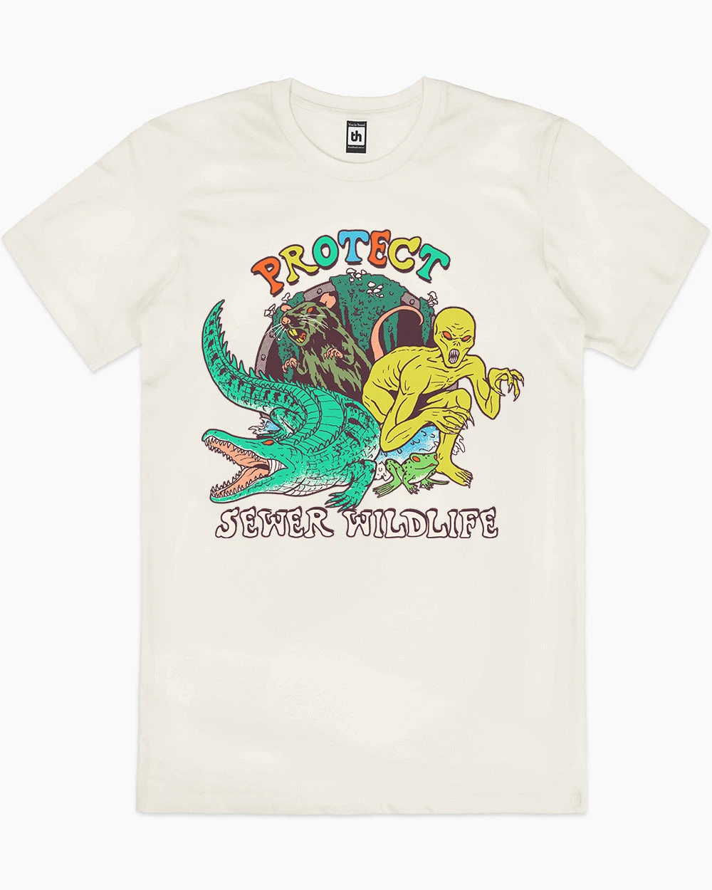 Protect Sewer Wildlife T-Shirt 5 Protect Sewer Wildlife T-Shirt - Image 3