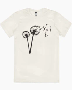 Dandelion Flight T-Shirt -Thread Heads Sale Store natural dandelion flight mens tshirt