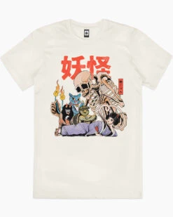 The Yokai Club T-Shirt -Thread Heads Sale Store natural the yokai club mens tshirt