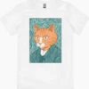 Cat Gogh T-Shirt 1 Cat Gogh T-Shirt -Thread Heads Sale Store white Cat Gogh mens tshirt