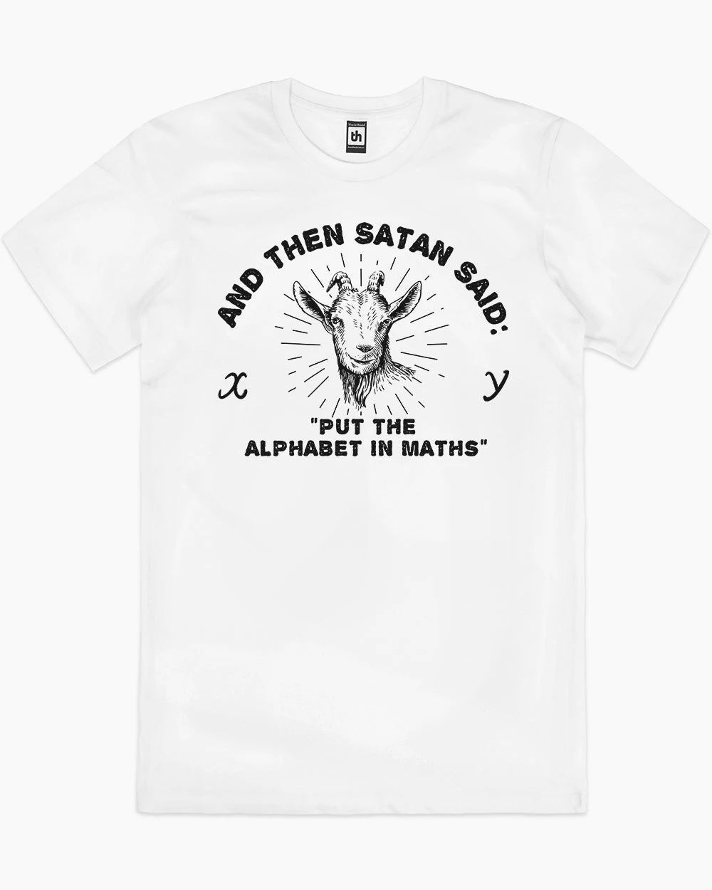 Satan Puts The Alphabet In Maths T-Shirt 5 Satan Puts The Alphabet In Maths T-Shirt - Image 3