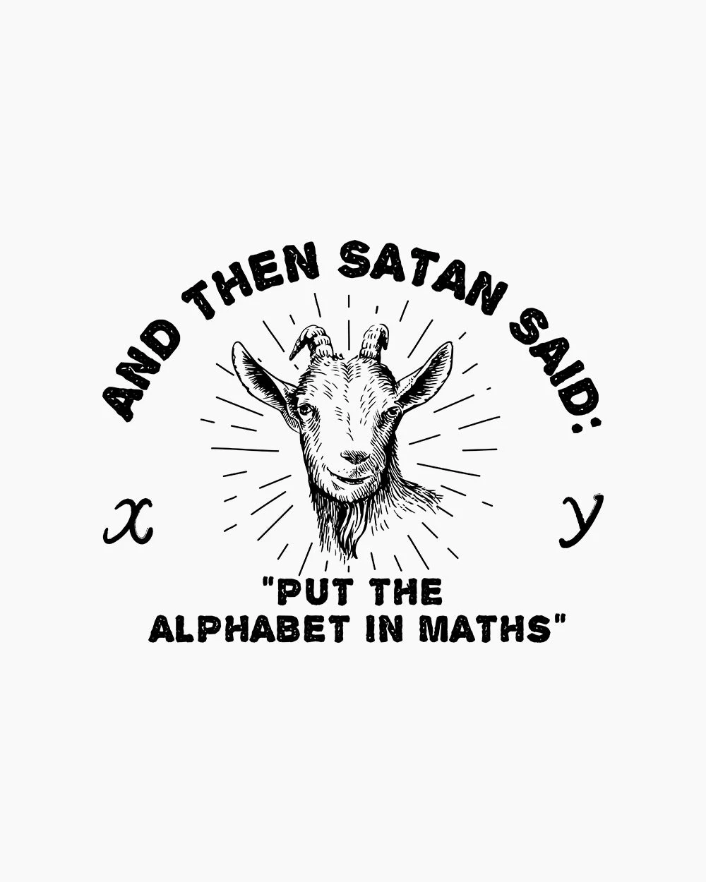 Satan Puts The Alphabet In Maths T-Shirt 6 Satan Puts The Alphabet In Maths T-Shirt - Image 4