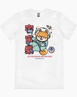 Cosmic Shiba T-Shirt -Thread Heads Sale Store white cosmic shiba mens tshirt cd6ed635 ff7a 40ef a3e3 9ef04bcbd553