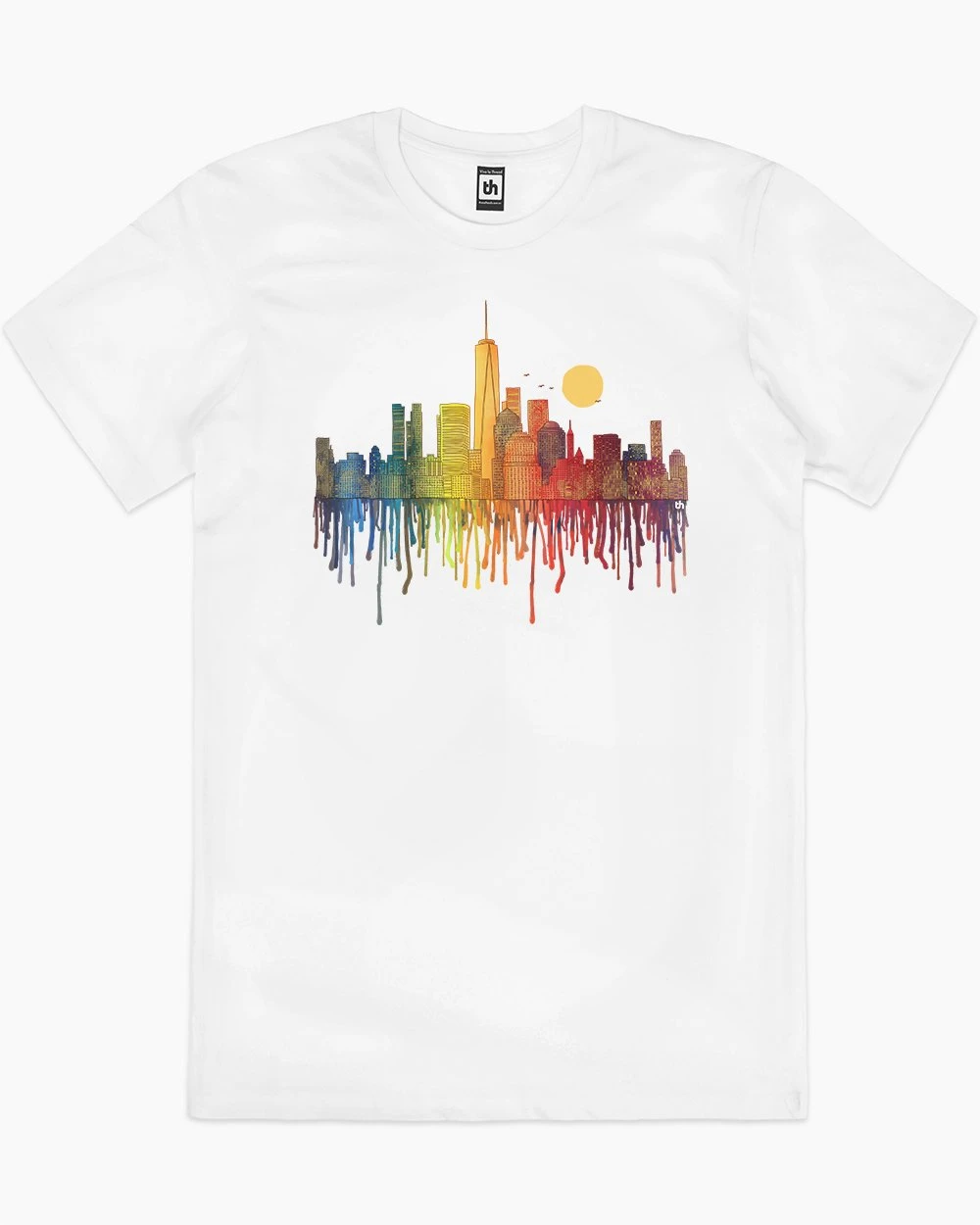 Melting Cityscapes T-Shirt 5 Melting Cityscapes T-Shirt - Image 3