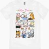 Meow Time T-Shirt 2 Meow Time T-Shirt -Thread Heads Sale Store white meow time mens tshirt
