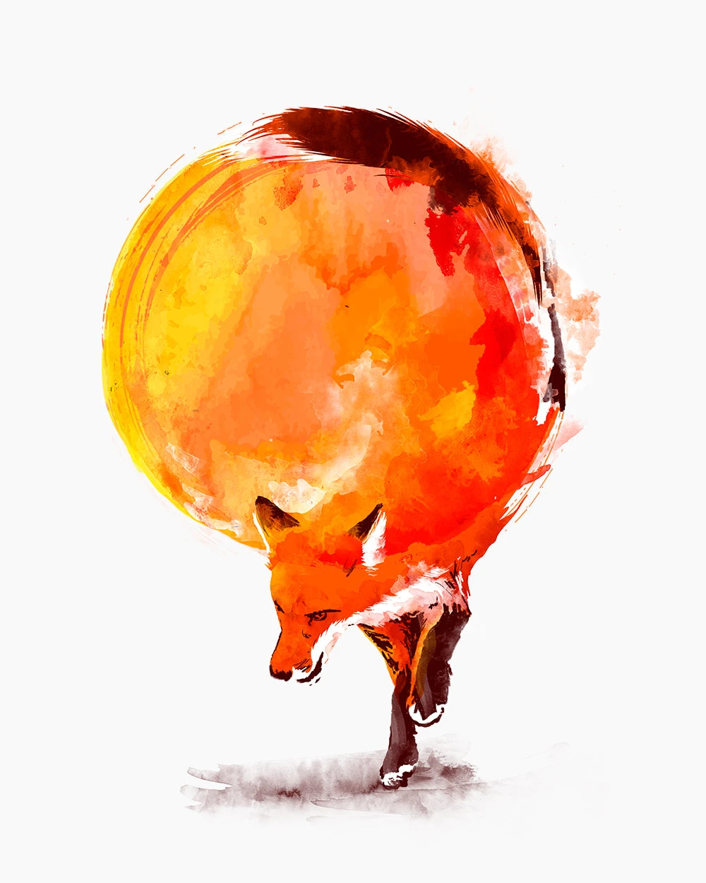 Sun Fox T-Shirt 4 Sun Fox T-Shirt - Image 2