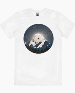 Vinyl Moon T-Shirt -Thread Heads Sale Store white the vinyl moon mens tshirt