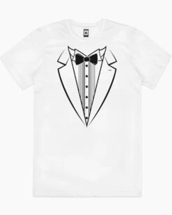 Tuxedo T-Shirt -Thread Heads Sale Store white tuxedo mens tshirt