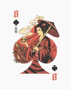 Weed Gueicha T-Shirt -Thread Heads Sale Store white weed gueicha