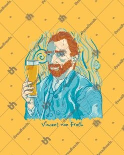 Vincent Van Froth T-Shirt 17 Vincent Van Froth T-Shirt -Thread Heads Sale Store yellow vincent van froth